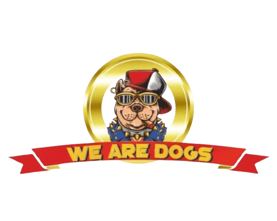 We are dogs logo - pet accessories